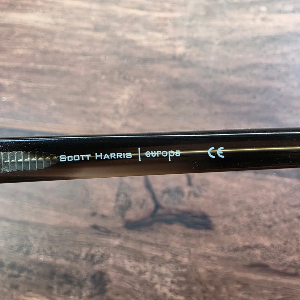 Scott Harris Europa SH286 Col.02 Cat Eyeglasses Grey‎ Brown Teal Ombre 51-16-140